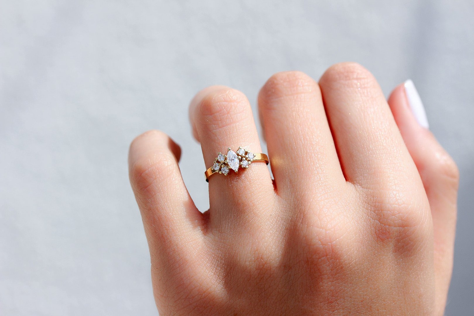 Matan Cluster Diamond Ring