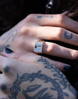 Hebrew Letter VAV Signet Ring טבעת חותם האות ו"ו