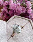 Yasmin Oval Cut Diamond Ring with 2.00 carat Lab Grown Diamonds