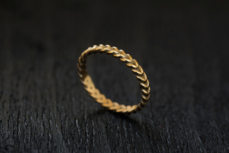 Elizabeth Braid Wedding Band