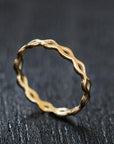Pond Wedding Band-Wedding Band-TOR Pure Jewelry