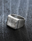 TOR Silver Signature Ring-signet ring-TOR Pure Jewelry