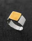 Integrated Signet Ring-signet ring-TOR Pure Jewelry