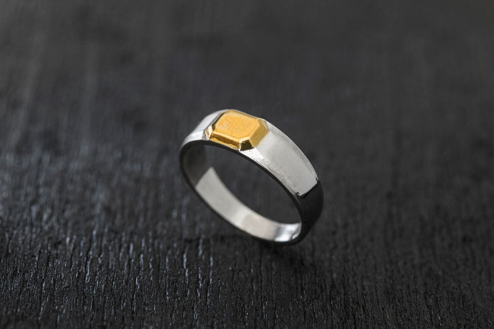 Gold Gemstone Ring