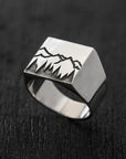 Forest Signature Ring-signet ring-TOR Pure Jewelry