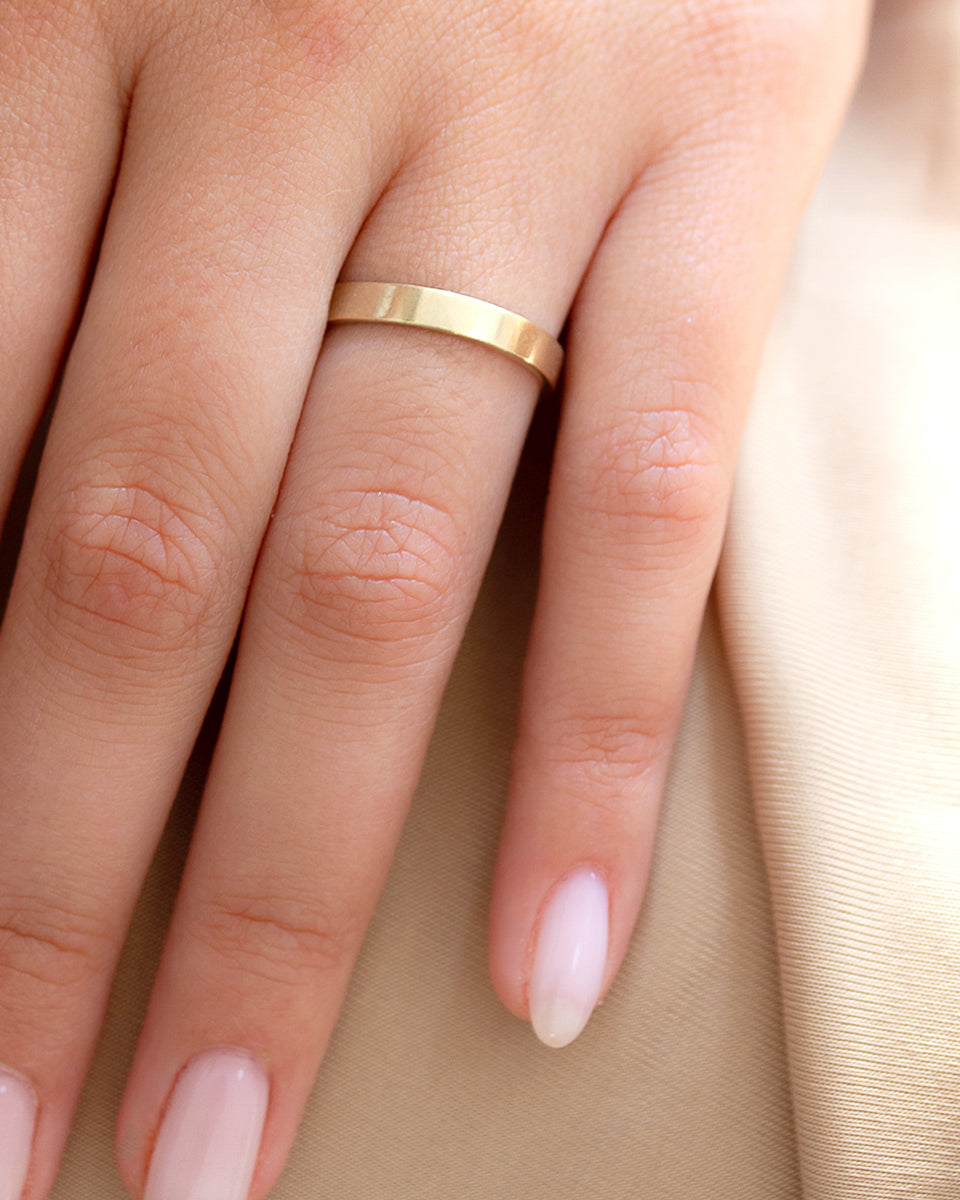 Classic Flat Wedding Band - Main Image