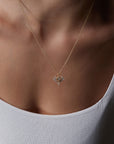 Catherine Diamond Necklace with Lab Grown Diamonds and Natural Diamonds