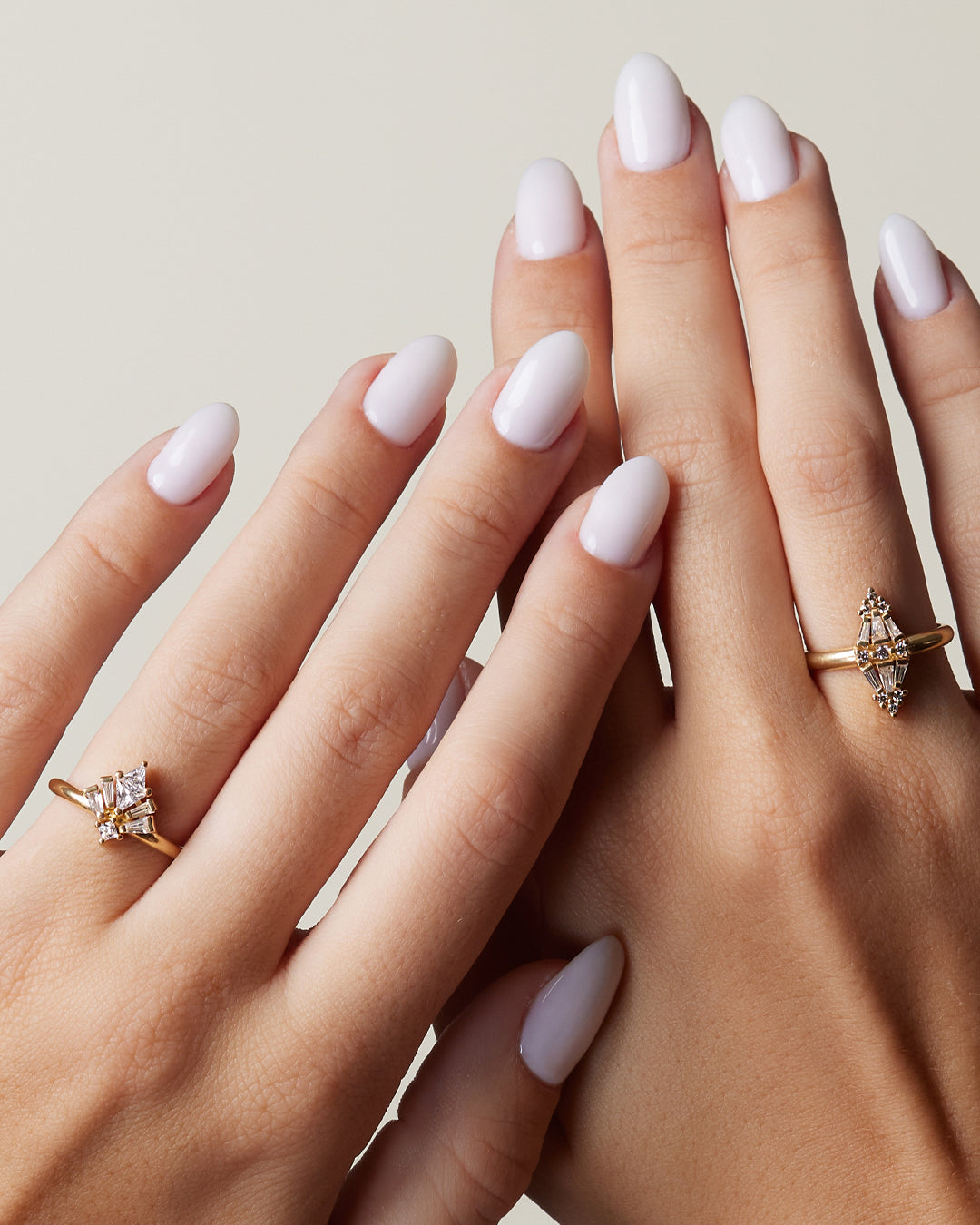 Violet Diamond Cluster Ring with Natural Diamonds