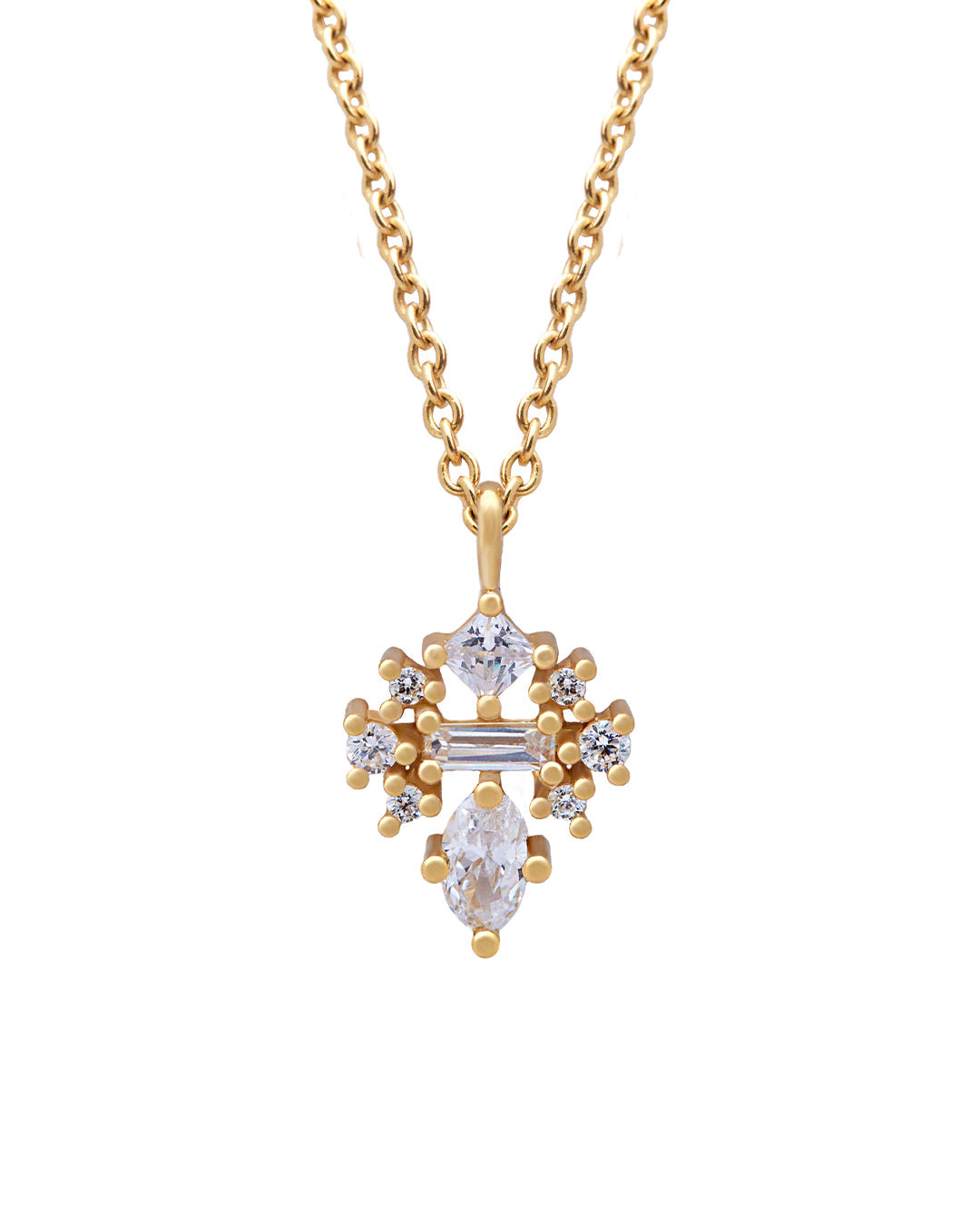 Virginia Diamond Necklace with Natural Diamonds