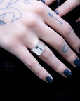 Hebrew Letter VAV Signet Ring טבעת חותם האות ו"ו