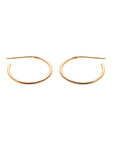 Medium Gold Hoop Earrings