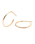 Medium Gold Hoop Earrings