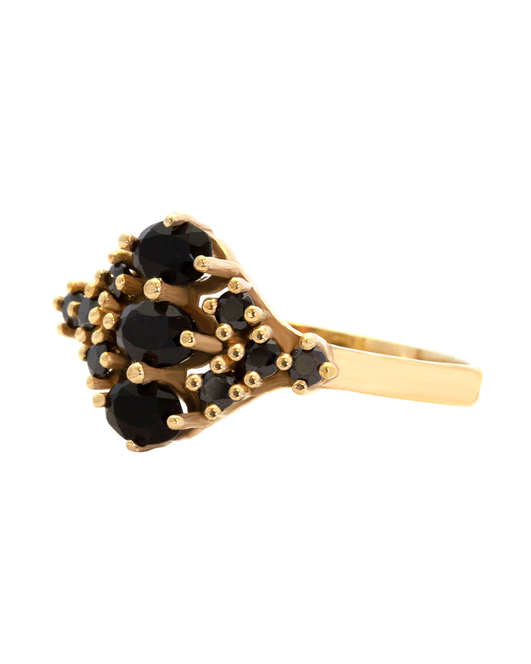 Legacy Black Onyx Cluster Ring