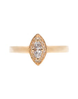 Marquise Cut Diamond Ring with Halo