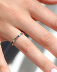 My Precious Multi Gemstone Eternity Ring