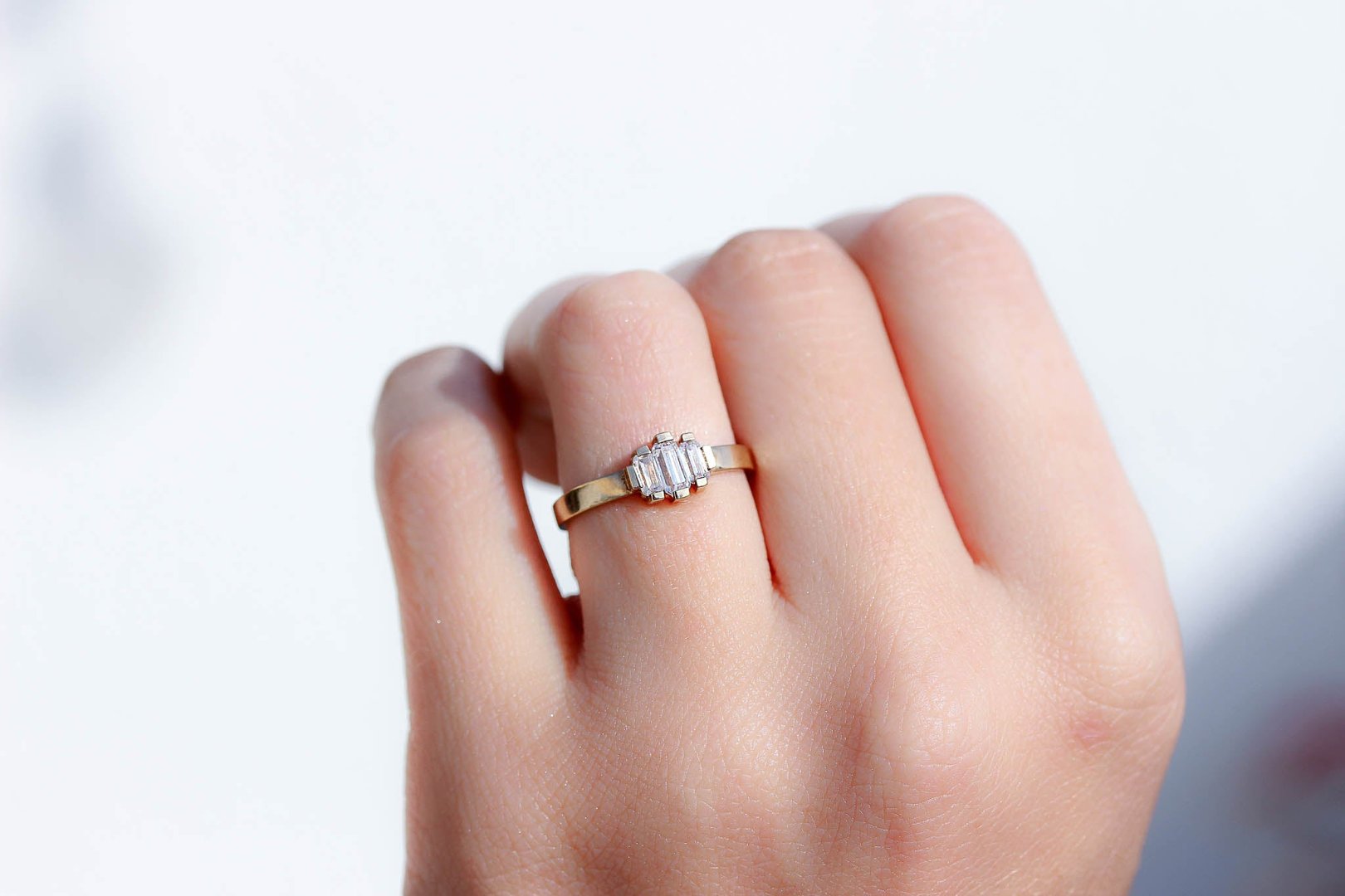 Why is a emerald diamond ring winning with the labs grown diamonds