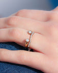 Enchanting Nesting Diamond Ring II