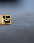 Hebrew Letter SHIN Signet Ring טבעת חותם האות שי"ן