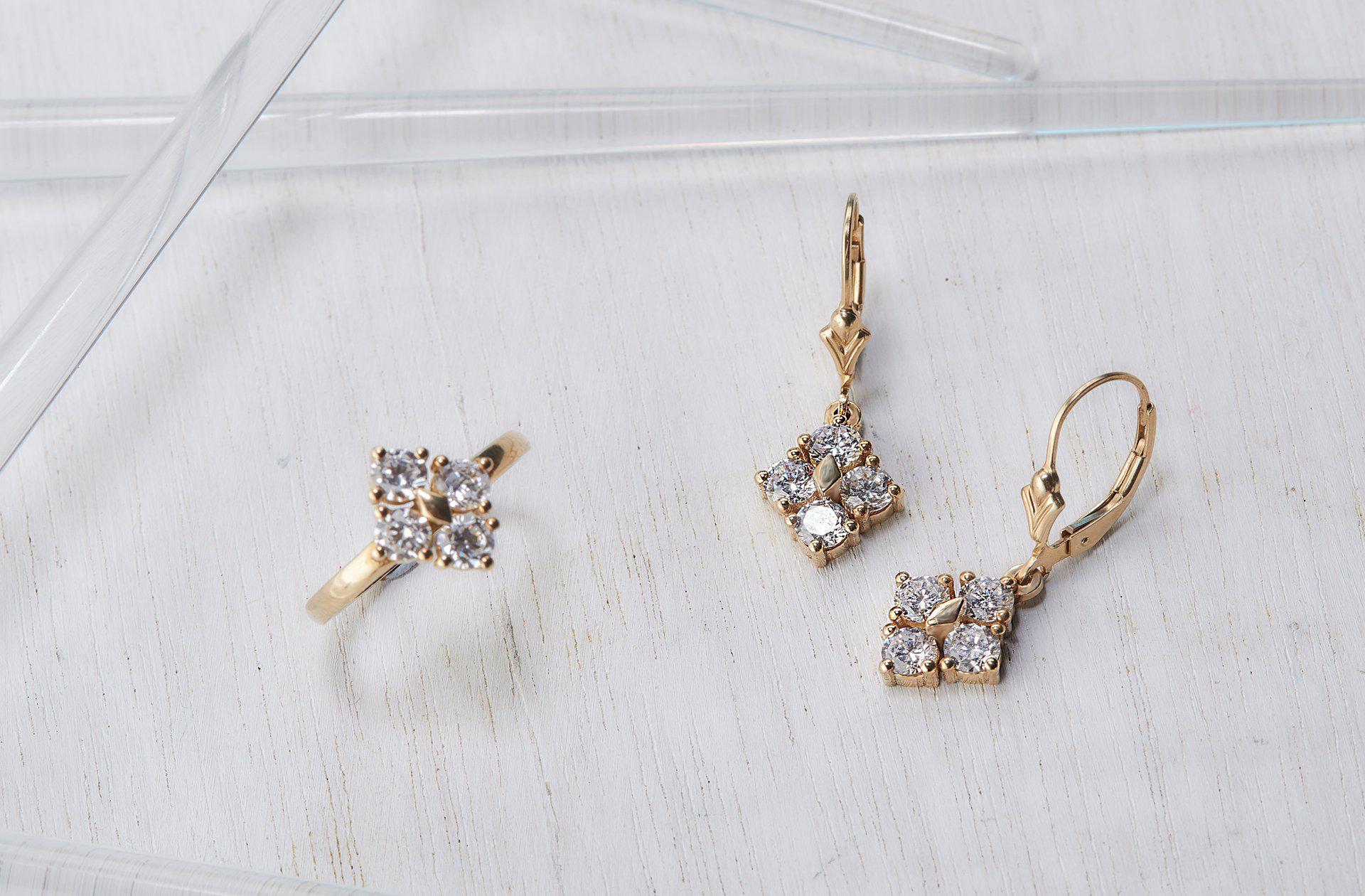 Star Dust Earrings-Earrings-TOR Pure Jewelry