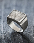 TOR Silver Signature Ring-signet ring-TOR Pure Jewelry