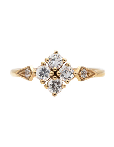 Medea Diamond Ring with Oval Cut Diamond