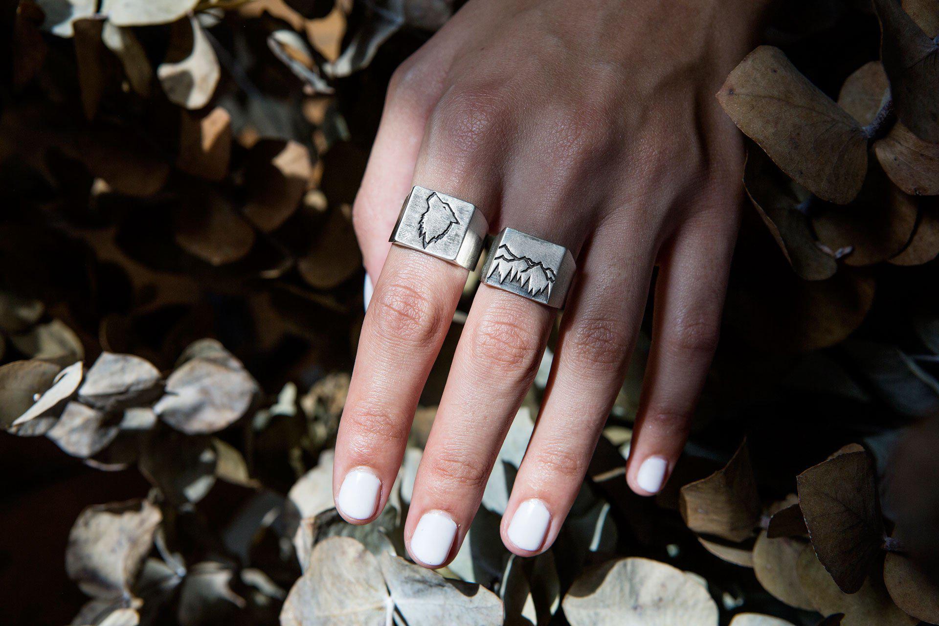 Forest Signature Ring-signet ring-TOR Pure Jewelry