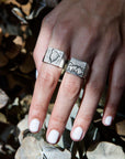 Forest Signature Ring-signet ring-TOR Pure Jewelry