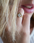 Reut B Diamond Ring-Diamond Ring, Engagement Ring-TOR Pure Jewelry