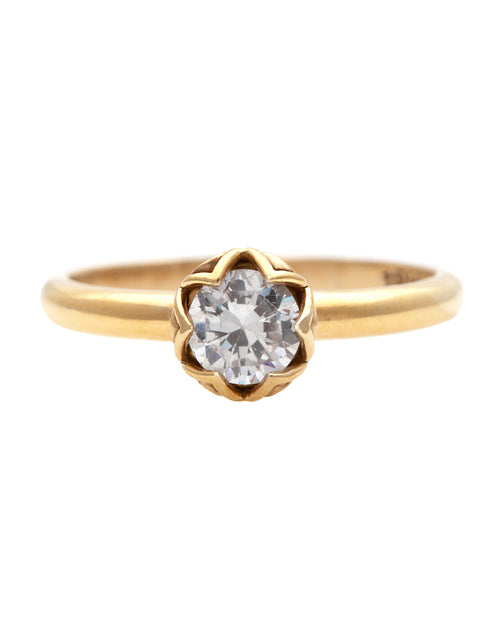 Michal Diamond Flower Ring