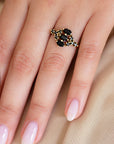 Legacy Black Onyx Cluster Ring