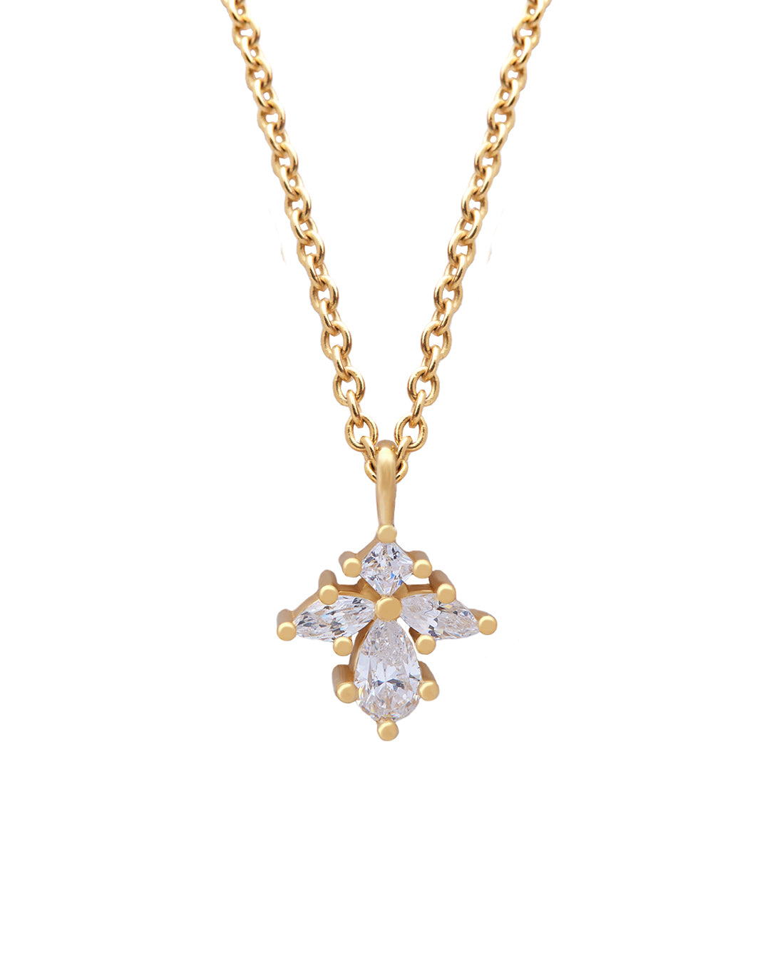 Alice Diamond Necklace with Lab Grown and Natural Diamonds