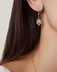 Norma Diamond Earrings with Natural Diamonds