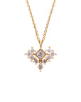 Catherine Diamond Necklace with Lab Grown Diamonds and Natural Diamonds