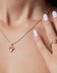 Virginia Diamond Necklace with Natural Diamonds