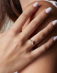 Lillian Diamond Cluster Ring with Lab Grown Diamonds