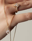 Norma Diamond Necklace with Natural Diamonds