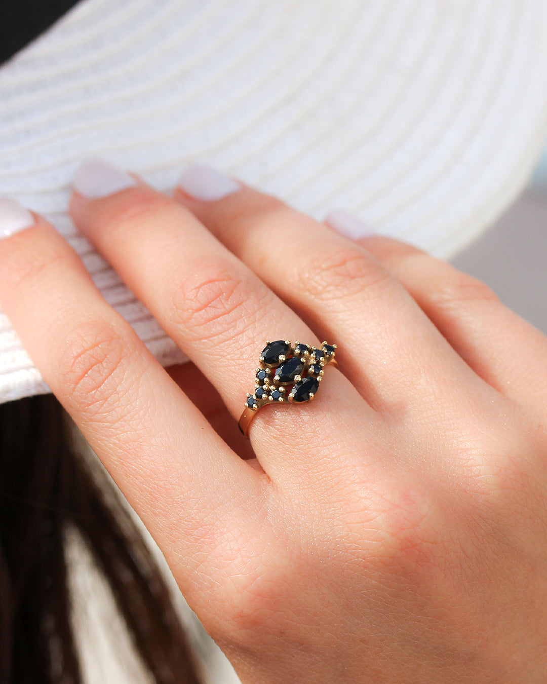 Legacy Black Onyx Cluster Ring