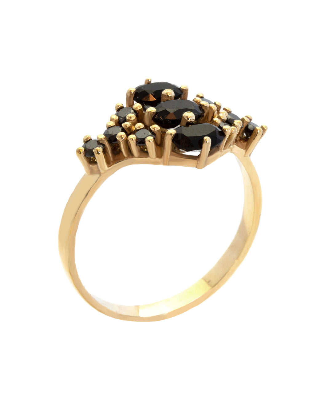 Legacy Black Onyx Cluster Ring