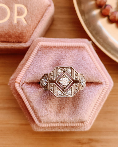 Diamond Snowflake Necklace with Lab Grown Diamonds