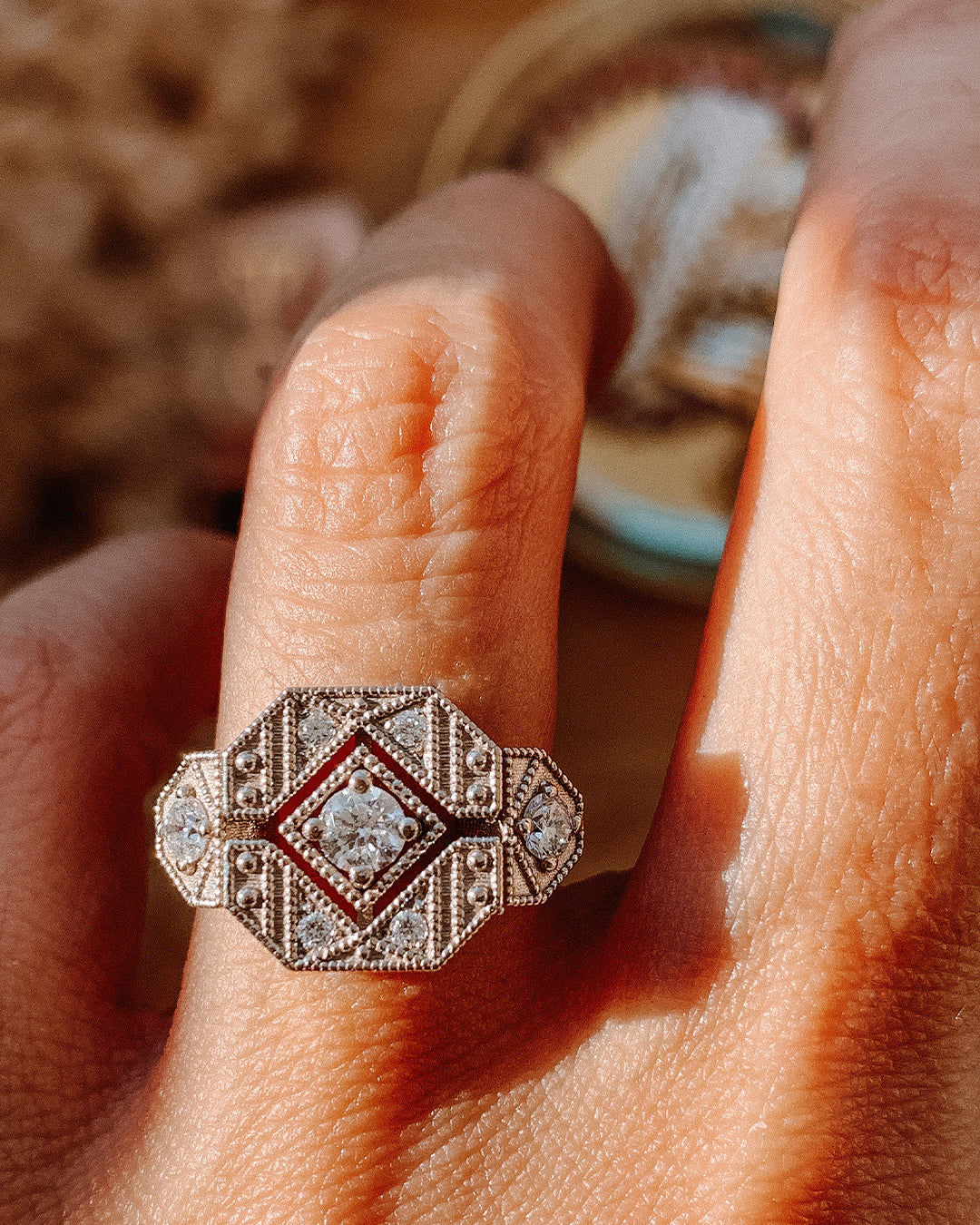 Lior XL 1920&#39;s Diamond Ring
