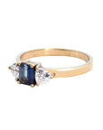 Raven Sapphire and Diamond Ring