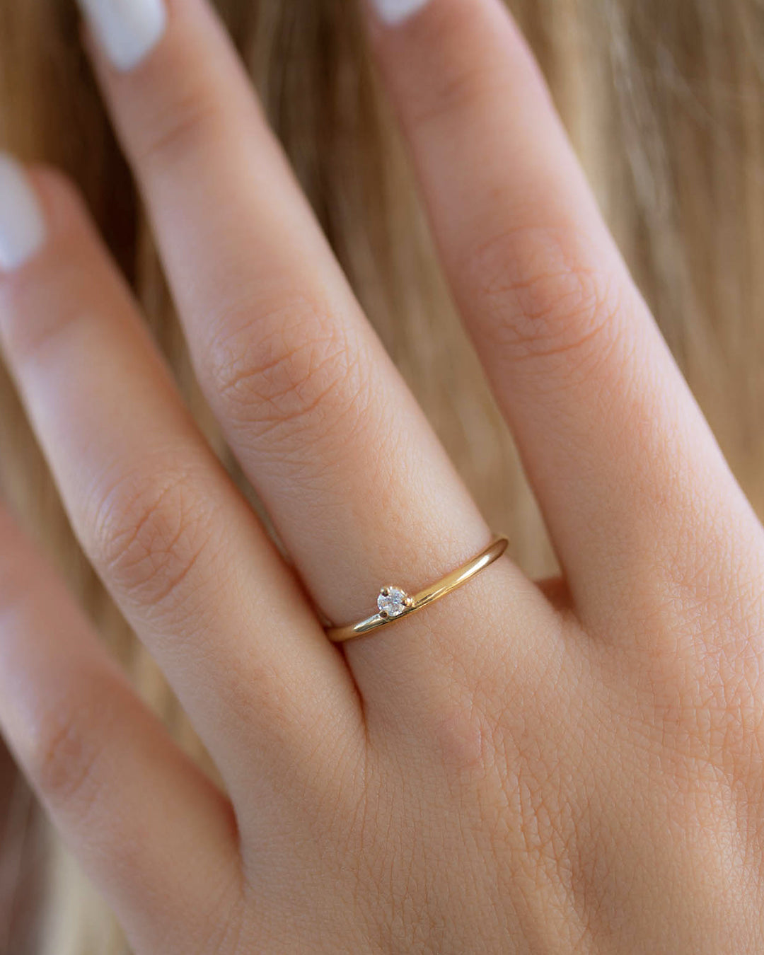 Amazing 0.60 Ct Off White Solitaire Diamond Massive Ring with Small Diamond  | eBay